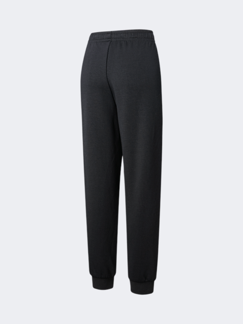 Erke Knitted Cropped Women Training Pant Black
