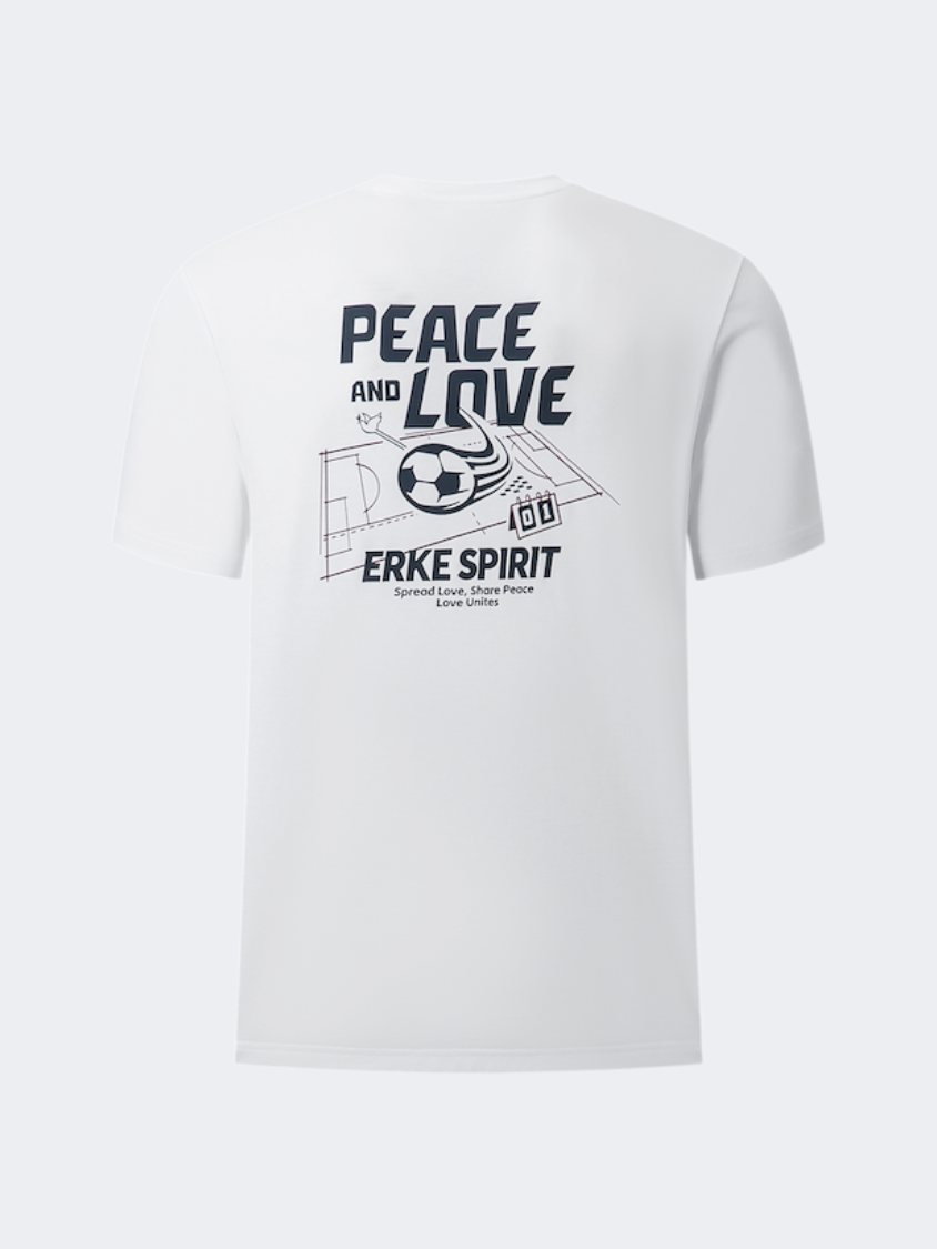 Erke Men Lifestyle T-Shirt White