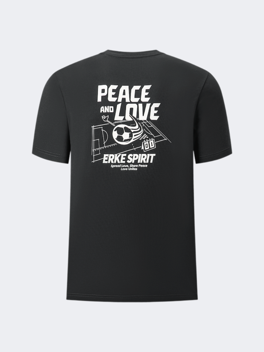 Erke Men Lifestyle T-Shirt Black