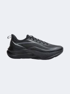 Erke Men Running Shoes Black/Charcoal