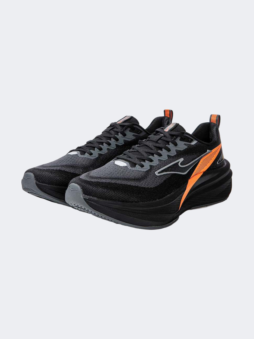 Erke Men Running Shoes Charcoal/Black