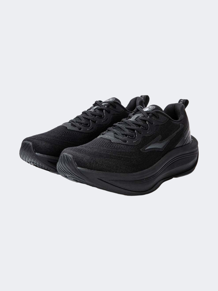 Erke Men Running Shoes Black