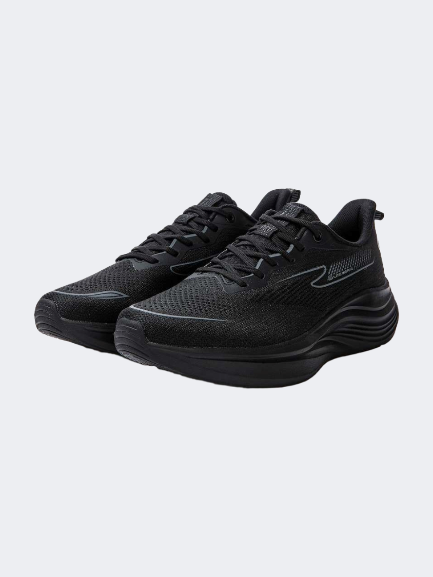 Erke Men Running Shoes Black