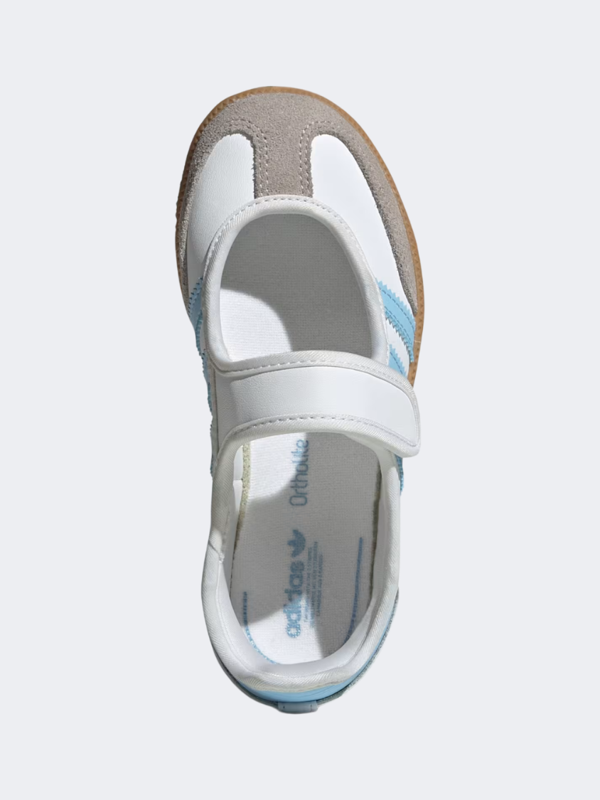 Adidas Samba Jane Ps-Girls Originals Ballerinas Cloud White