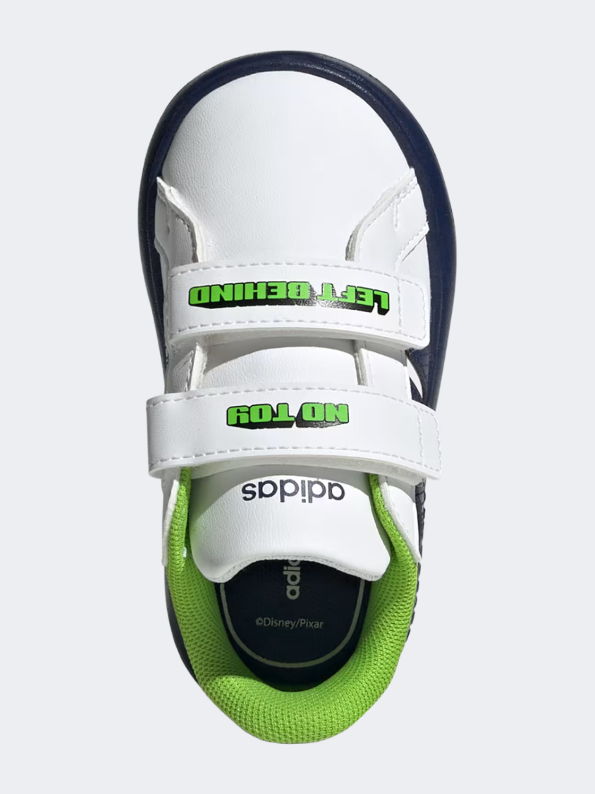 Adidas Pixar Toy Story Grand Court 3.0 Bubble Infant-Boys Sportswear Shoes White/Dark Blue