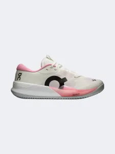 On The Roger Pro 3 Clay Women Tennis Shoes White/Magnolia