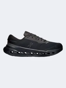 On Cloudrunner 3 Waterproof Men Running Shoes Black