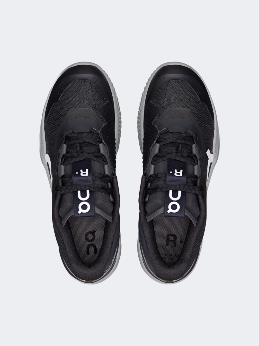 On The Roger Pro Fire Clay Men Tennis Shoes Black/Eclipse