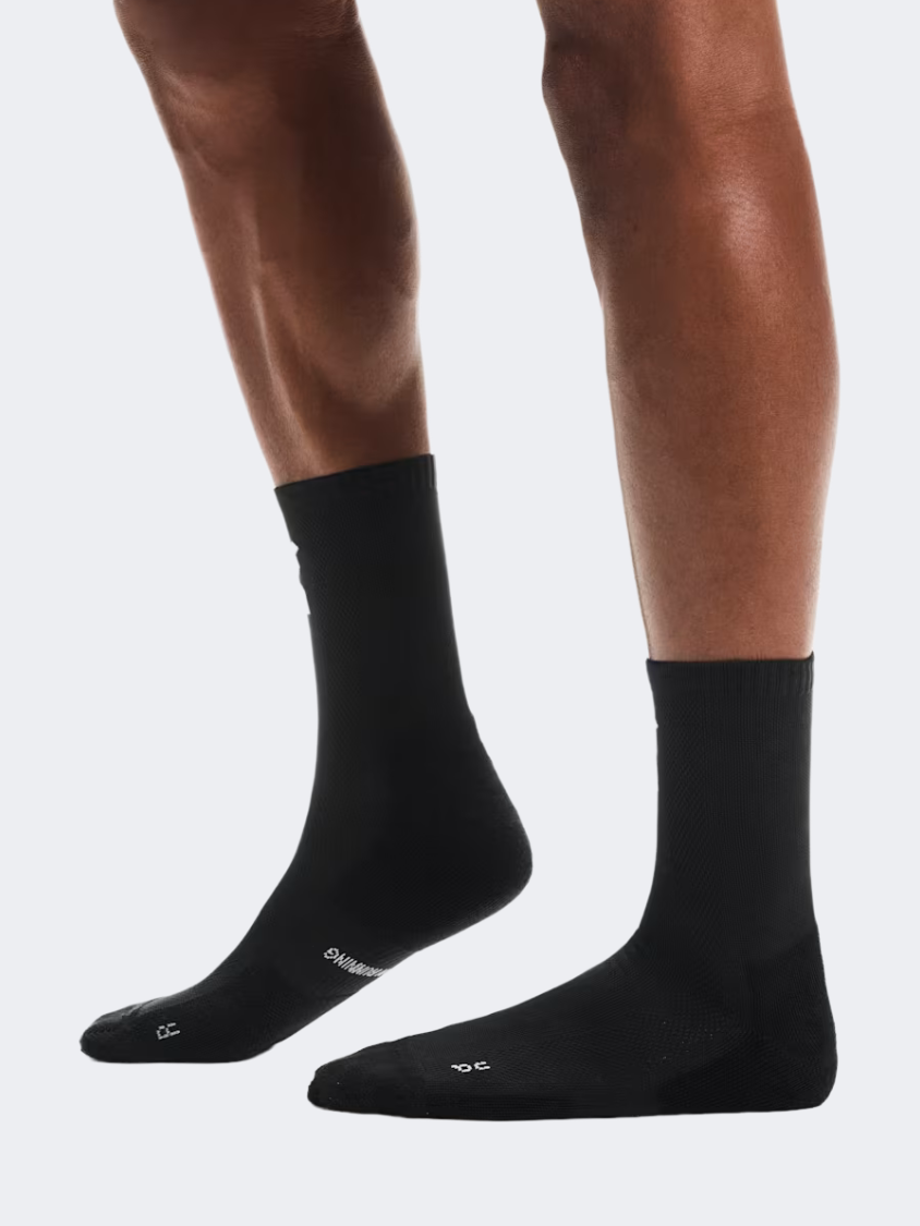 On Core High 2 Pack Unisex Running Sock Black