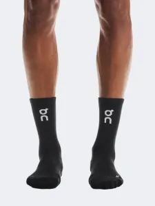 On Core High 2 Pack Unisex Running Sock Black