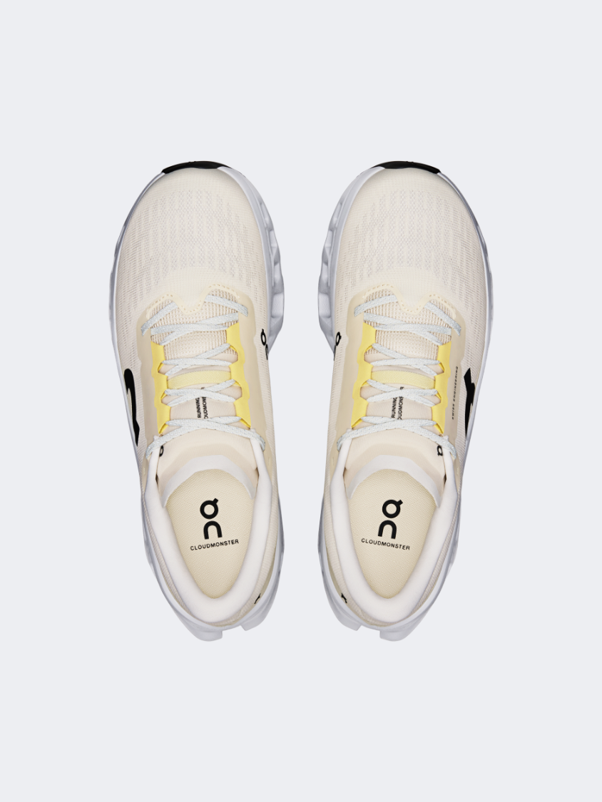 On Cloudmonster 3 Men Running Shoes Ghost/Glacier
