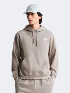 The North Face Essential Terry Simple Dome Relaxed Men Lifestyle Hoody Stone Slab