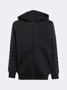 Adidas Messi Originals Full Zipper Kids-Boys Football Hoody Black