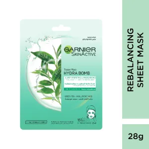 Hydra Bomb Green Tea Super-Hydrating & Rebalancing Tissue Mask for Normal to Combination Skin