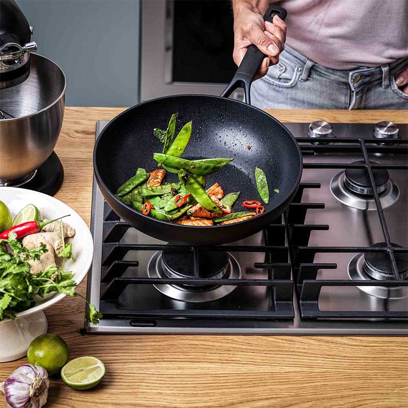 Kitchenaid CC003294-001 28 Cm Non-Stick Forged Wok Pan