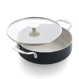 Kitchenaid CC010431-001 28 Cm Non-Stick Aluminium Ceramic Skillet with Lid