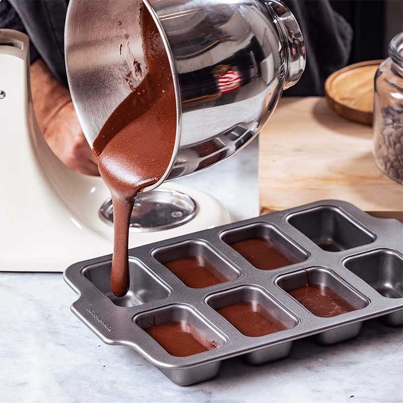 Kitchenaid CC006068-001 Mini Rectangular Cake Pan 8pcs