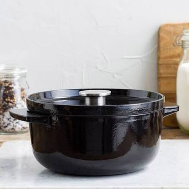 Kitchenaid CC006058-001 22 cm Cast Iron Casserole With Lid