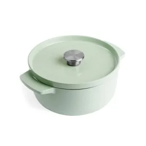 Kitchenaid CC007433-001 22 cm Cast Iron Casserole With Lid, Robust and Durable