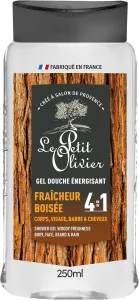 Le Petit Olivier Shower Gel 4 in 1 Woody Freshness