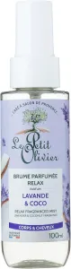 Le Petit Olivier Relax Scented Mist Lavender & Coconut .