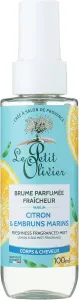 Le Petit Olivier Freshness Scented Mist Lemon & Sea Spray .