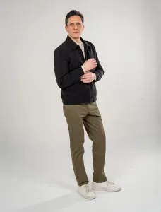 Chino Cotton Pants - Olive