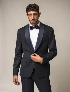 Suit Tuxedo Col Shawl