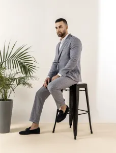 Trousers Slim Linen Cotton