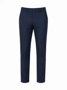 Trousers Tapered With Elastane - Navy