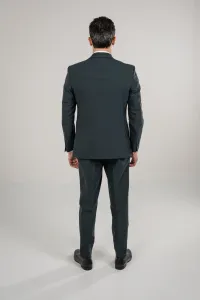 Trousers Tapered Cut - Olive Green