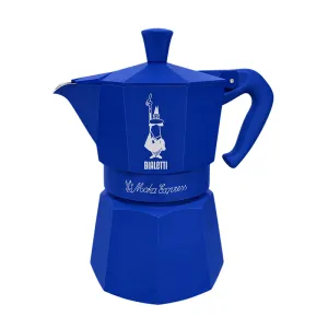 Bialetti 0005464 Moka Express 3 Cups, Candyland Blue