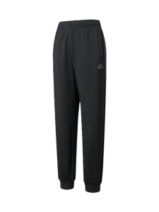 Erke Knitted Cropped Women Training Pant Black