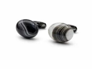 Gem Cufflinks - Multi/Black