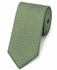 Tie 8cm - Olive Green 1