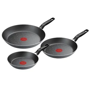 Tefal OnlyCook 3 Piece Frying Pan Set – 20, 24 and 28 cm 