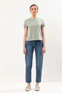 Basic T-Shirt With Embroidery