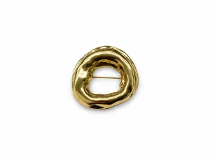 Gold Circle Pin - Gold