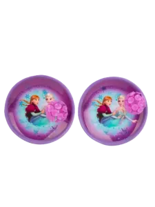 Joerex Frozen Kids Beach Set Of Racket And Ball Purple