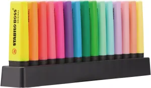 STABILO BOSS ORIGINAL desk set 15 Highlighters