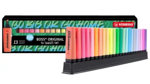 STABILO BOSS ORIGINAL by Snooze One Desk Set of 23 Colors