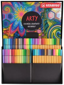 STABILO ARTY Creative Set 68 Pens (34 Pen 68 + 34 point 88)