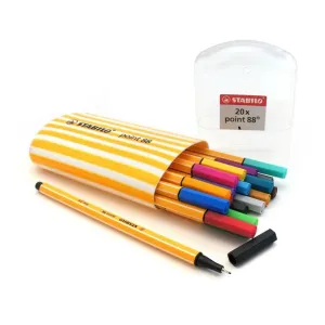 STABILO point 88 Zebrui Display of 10 Sets