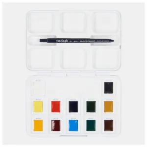 Van Gogh Watercolour Pocket Box National Gallery Edition – 12 half pans