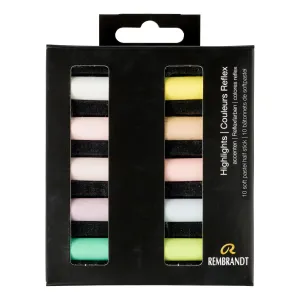 Rembrandt Soft Pastels – Highlights Set – 10 Half Sticks
