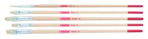 Talens Art Creation Oil & Acrylic Hog Bristle Brush Set 5 brushes