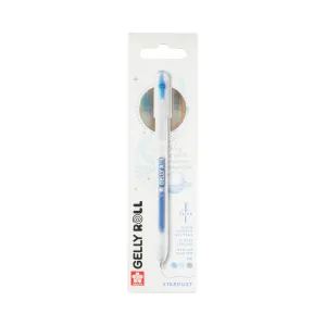 Sakura Gelly Roll Stardust Retractable Glitter Gel Pens, 3-Pack Blue-Sky Blue-Silver 1 Set