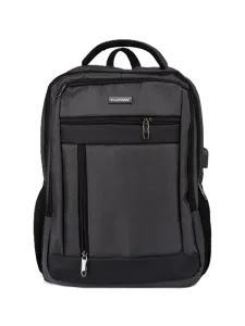 Topten Accessories Ultimate School Backpack Unisex Grey