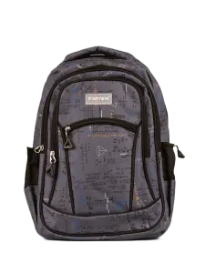 Topten Accessories Ultimate Geometric Backpack Unisex Blue