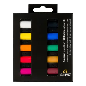 Rembrandt Soft Pastels – General Selection Set – 10 Half Sticks